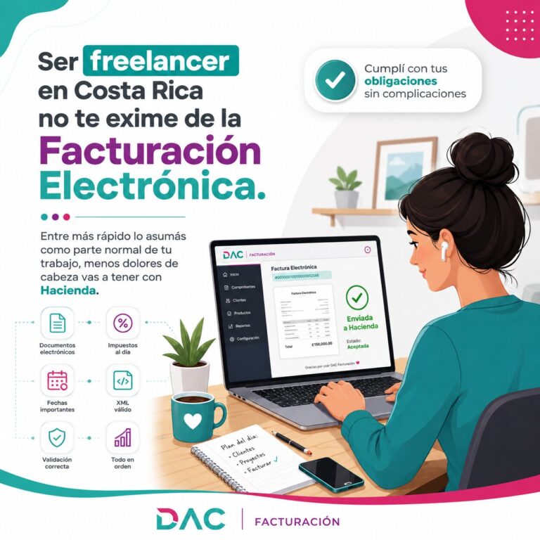 Facturación electrónica para profesionales independientes y freelancers en Costa Rica
